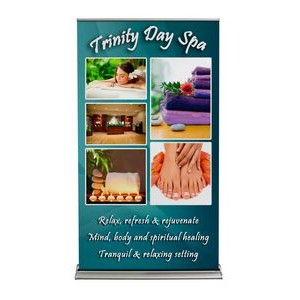 Pro Retractable (Roll Up) Banner Stand (48"x92")