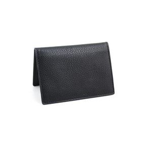 Calf Leather Passport Cover and Wallet - Onyx