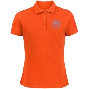 Embroidered Ladies 50/50 Polo Shirt