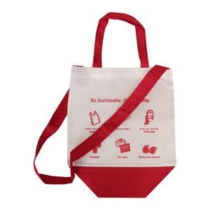 10 Oz. Lightweight Two Tone Grocery Tote