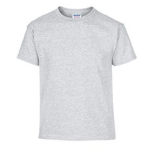 Gildan Irregular Youth T-Shirt - Ash Grey - Medium (Case of 24)