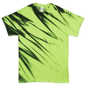 Black/Neon Green Eclipse Graffiti Short Sleeve T-Shirt