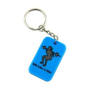 Dog Tag w/Key Chain