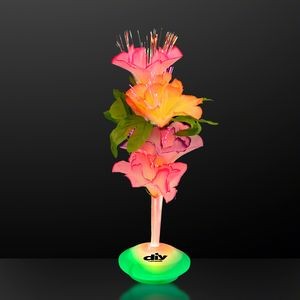 Fiber Optic Flower Centerpiece - Domestic Imprint