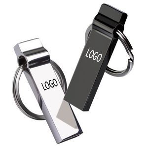 Metal USB Flash Drive with Key Chain
