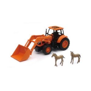 Kubota® M5 Farm Tractor & Trailer AS-05685
