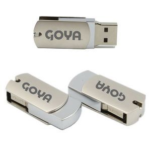 256MB Swivel Fast USB Drive with Keyring