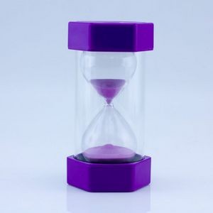 30 Seconds Hexagon Design Hourglass Sand Timer Size #S