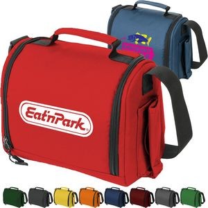 Compact Leakproof 6-Can Insulated Cooler Bag