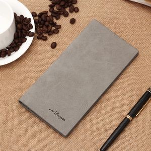 Brushed Ultra-thin Soft Leather Wallet