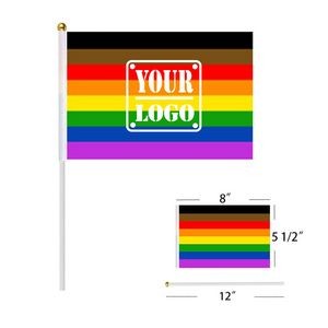 Mini LGBTQ Handheld Stick Flags