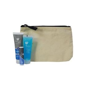 Aloe Up Cotton Canvas Bag w/Sport Sunscreen