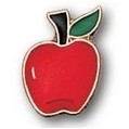 " Red Apple" Stock Pin
