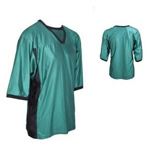 Adult Dazzle Cloth/Pro Weight Mesh Jersey Shirt w/Contrasting Side
