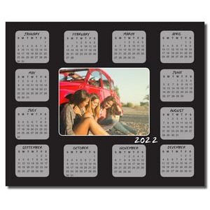 Repositionable Refrigerator Calendar (Personalized Photo) - not magnetic calendar