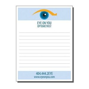 4 1/4" x 5 1/2" Full-Color Notepads - 25 Sheets