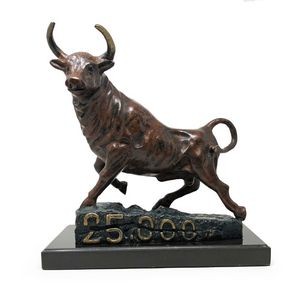 Bronze Finished Bull