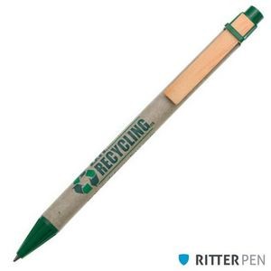 Ritter® Recycled Paper Pen - Green