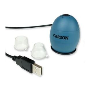 Carson® zOrb™ LED Lighted USB Digital Computer Microscope