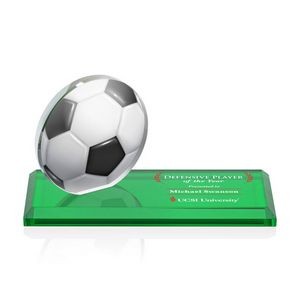 VividPrint™ Award - Northam Soccer/Green 3"x7"