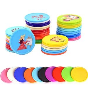 Full Color Printed Plastic Chip Coins