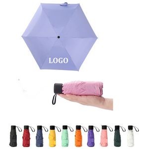 Pocket Travel Sun Rain Mini Umbrella
