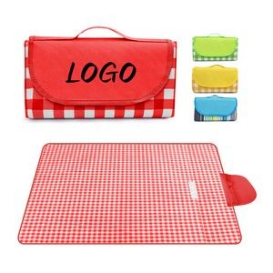 59 In X 39 In Roll-Up Picnic Blanket Beach Mat
