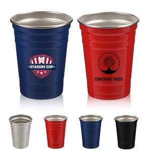 16 Oz. Reusable Stainless Steel Stadium Cup