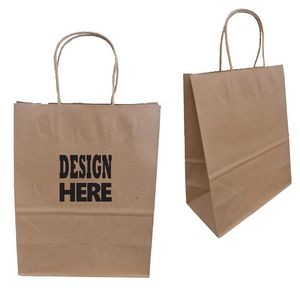 Kraft Paper Gift Bag with Handle