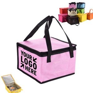Non Woven Lunch Tote with Insulated Aluminum Foil
