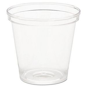 1 Oz. Clear Rigid Plastic Disposable Shot Glass