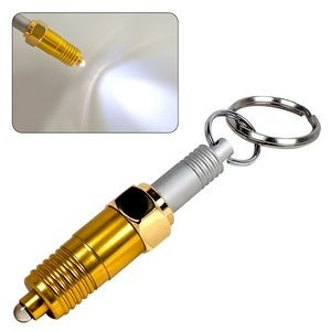 Metal Spark Plug Key Light