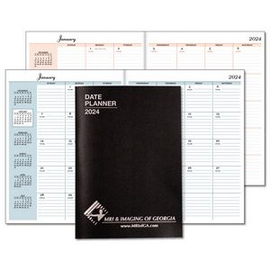 8½"x11" Economy Leatherette Monthly Desk Planner