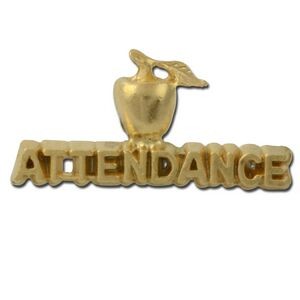 Attendance w/Apple Lapel Pin