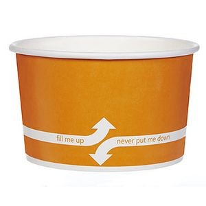 20 Oz. Paper Dessert/ Food Cup - Flexographic Printed