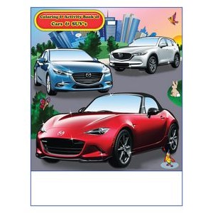 Mazda Imprintable Coloring and Activity Book