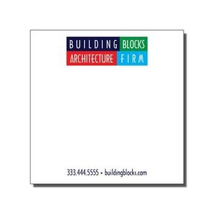 4" x 4" Full-Color Notepads - 50 Sheets