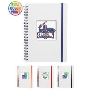 Union Printed, Frosted Eco Spiral Notebook Jotter, Full Color