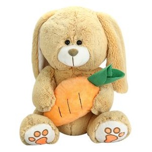 The Huggable Bunny in Brown, A Sweetly Simple Rabbit Plush