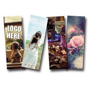 Full Color Paper Bookmark-Rectangle (2"x6")