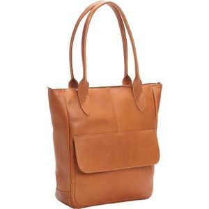 Tote w/Front Flap Pocket