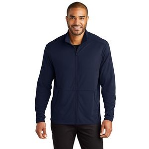 Port Authority® Accord Stretch Fleece Full-Zip Jacket