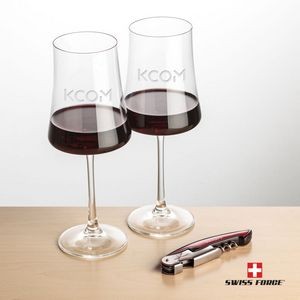 Swiss Force® Opener & 2 Dakota Wine - Red