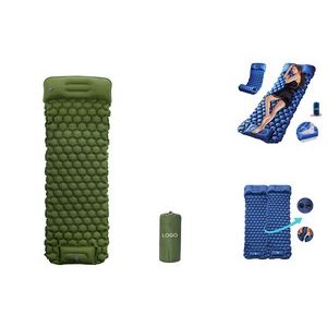 Camping Sleeping Pad with Built-in Foot Pump