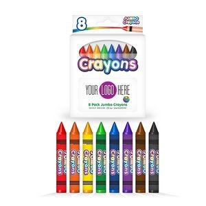 Liqui-Mark® 8pk Jumbo Crayons - with FCD