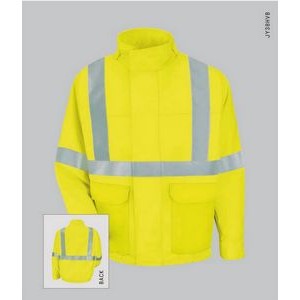 Red Kap™ Hi-Visibility Bomber Jacket - Type R, Class 2 - Yellow/Silver