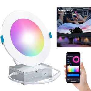 Rgb Cw Color Changing WiFi Downlight with Junction Box