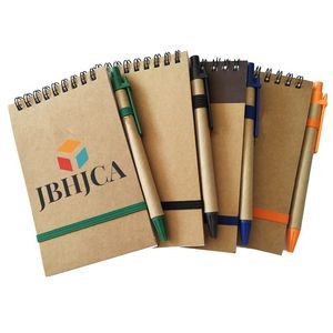 Eco Notebook Pen Set
