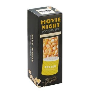 Movie Night Kernel & Seasoning Set - Baby White Kernels & Butter Seasoning