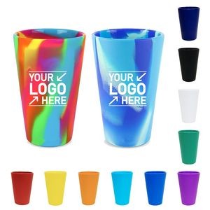 16 Oz Silicone Pint Glass Cup